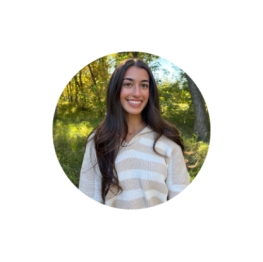 A young smiling female with long brown hair, Nadine is a UCCS student in the Health Care Science, BS program.