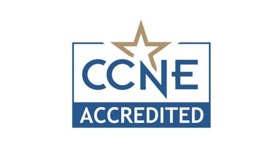 Accredited by the Commission on Collegiate Nursing Education
